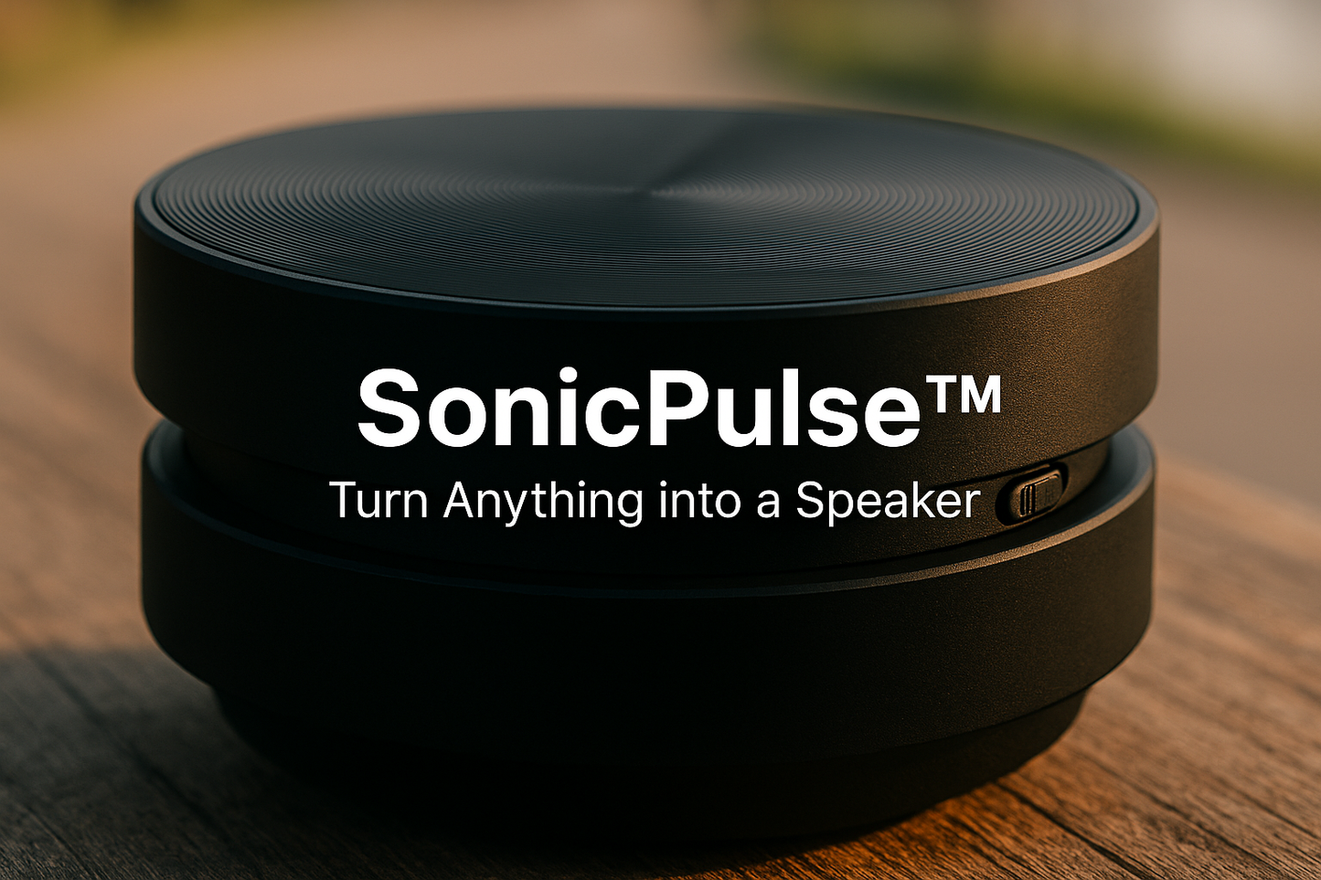 SonicPulse™ - Turn Anything Into a Speaker
